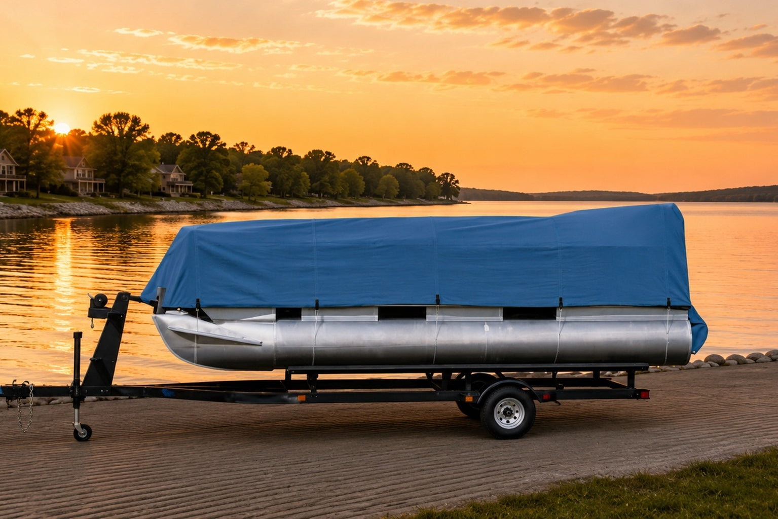 PONTOON BOAT COVERS