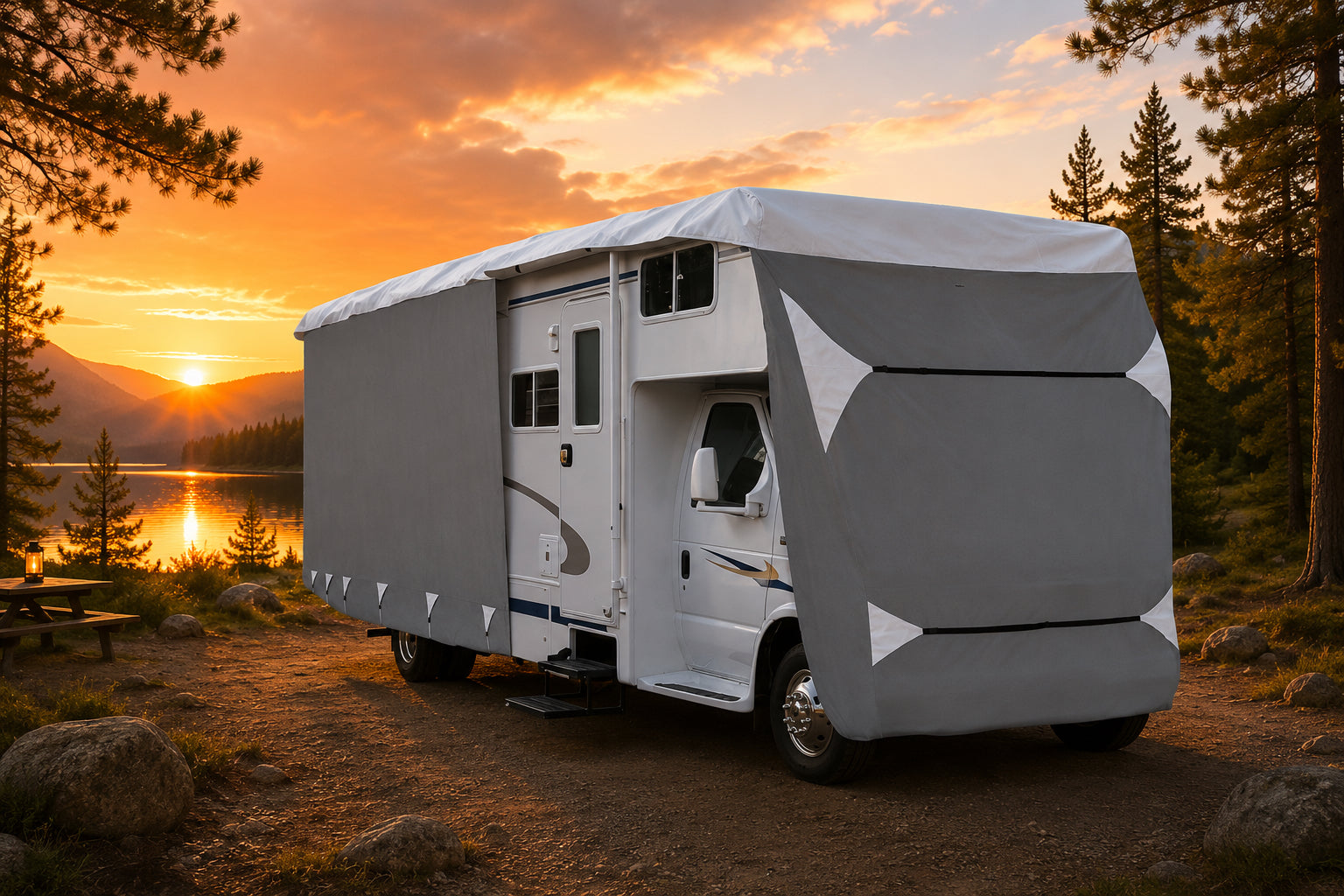 Class C RV Cover