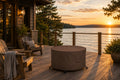 Round Fire Pit Cover
