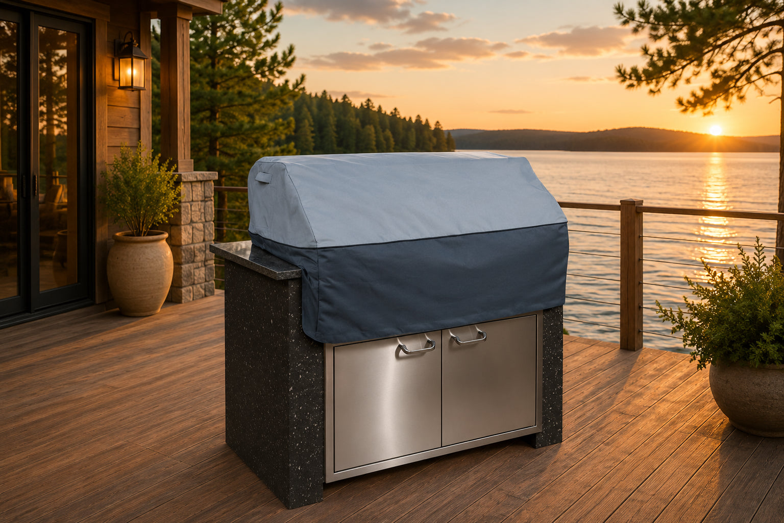 Island Grill Top Cover