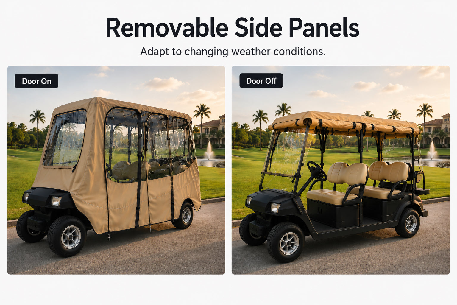 4-person Golf Cart Enclosure