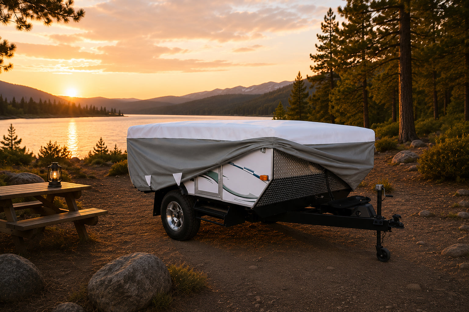 Camper Trailer Cover